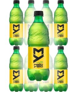 Mello Yello Citrus Soda – 20oz Bottles (Pack of 12, Total 240oz)